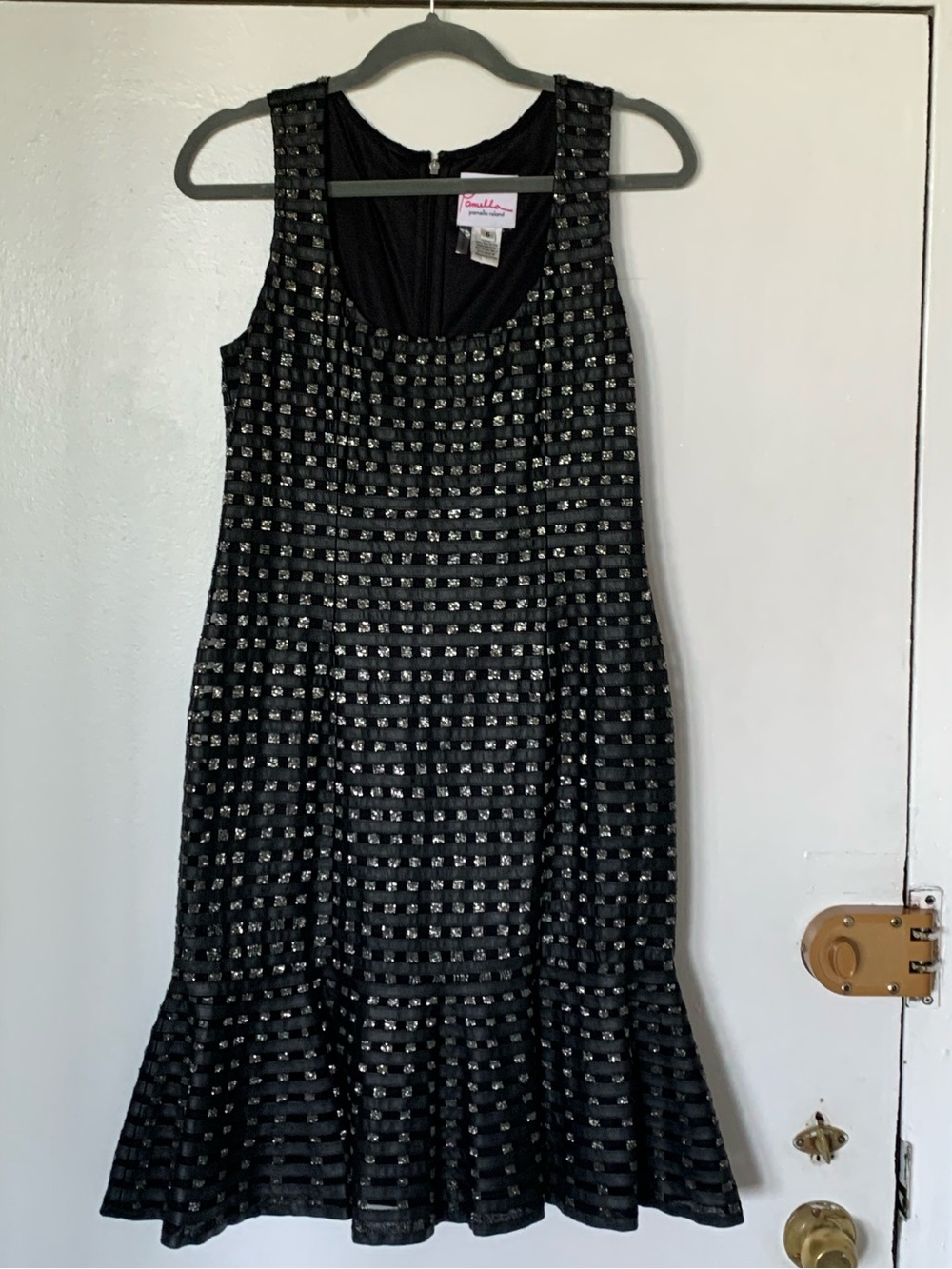 Pamella Roland Beaded Dress